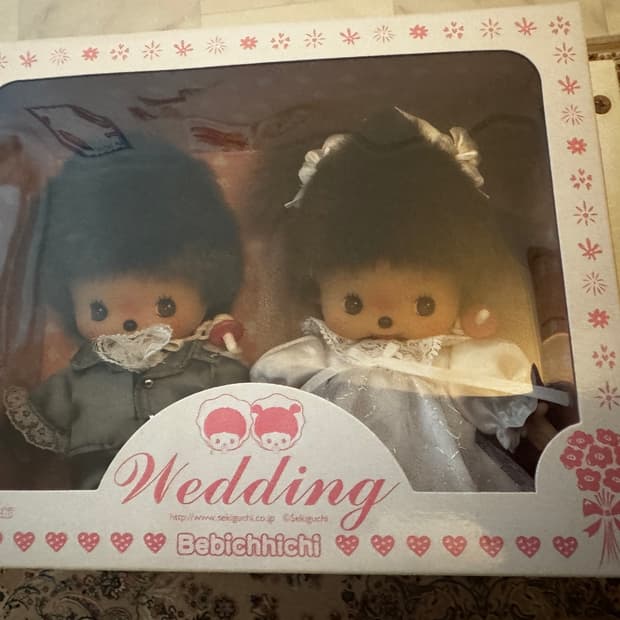 몬치치 베비치치 웨딩 인형 세트