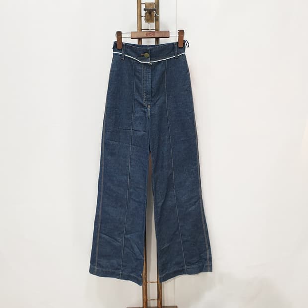 (JJ29325)LANVIN 랑방 세미와이드 청바지 23