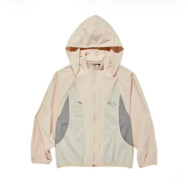 미스치프 23SS 컬러블록 윈드브레이커 베이지 S