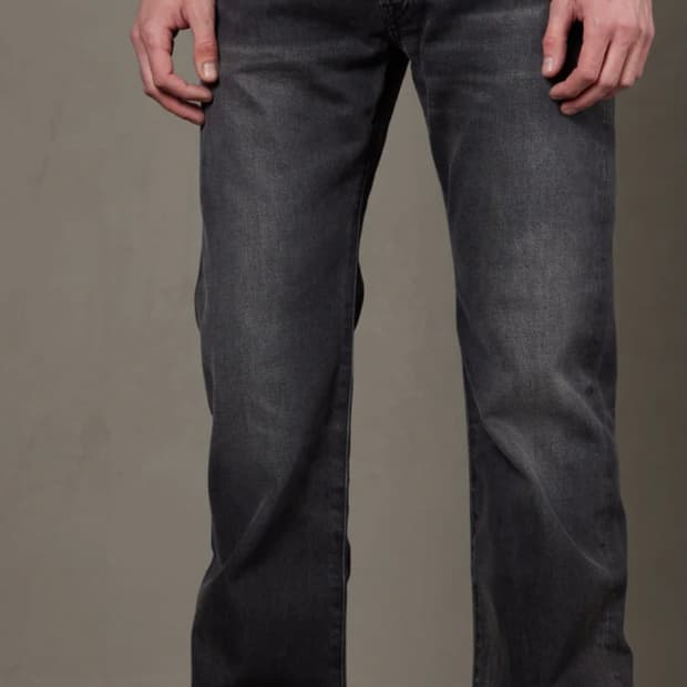 RRL 더블알엘 스트레이트핏 더스티 블랙 워시