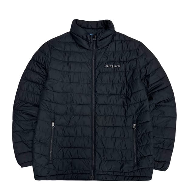 컬럼비아 경량패딩 블랙 (M)