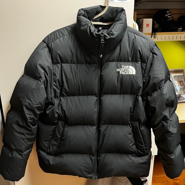 노스페이스 패딩 s