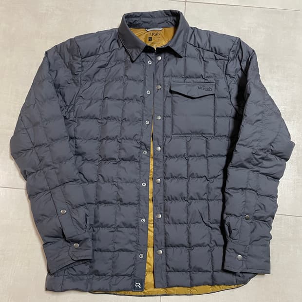 랩 RAB 다운타운 패딩 셔츠 자켓