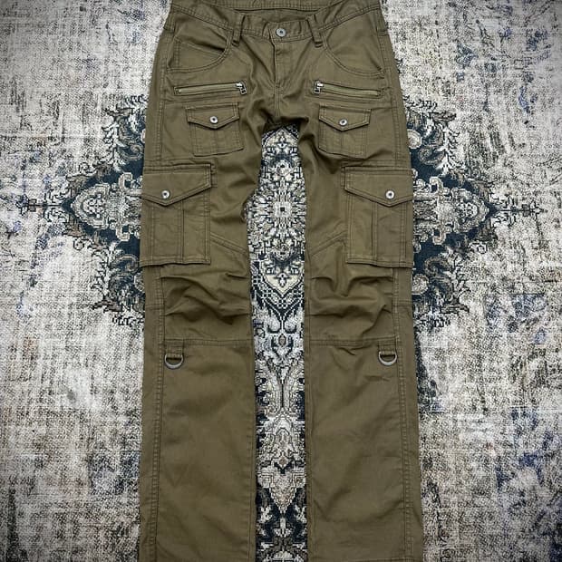 Rattle trap khaki cargo pants