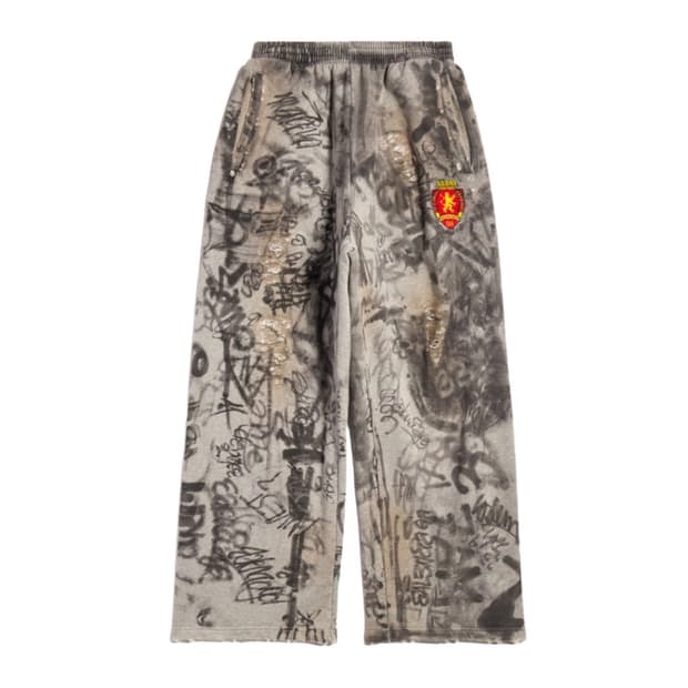 구매) M,L 발렌시아가 스케이터 팬츠 그레이 삽니다