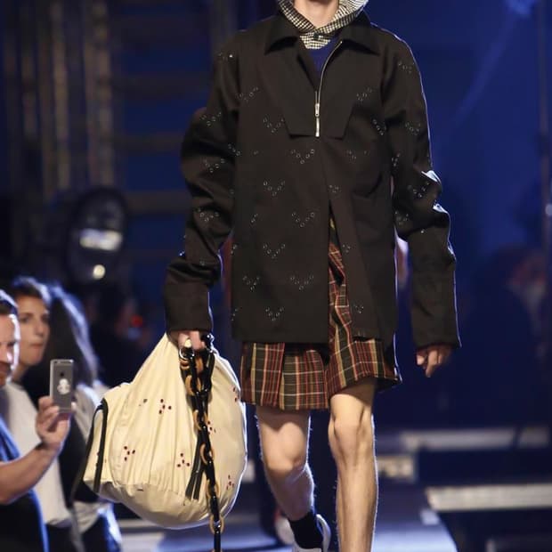 Raf simons 16ss eyelet coat