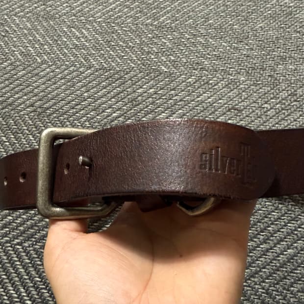 리바이스 실버탭 가죽 벨트 (30/75)
