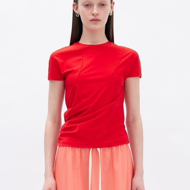 Yunse cutting jersey top