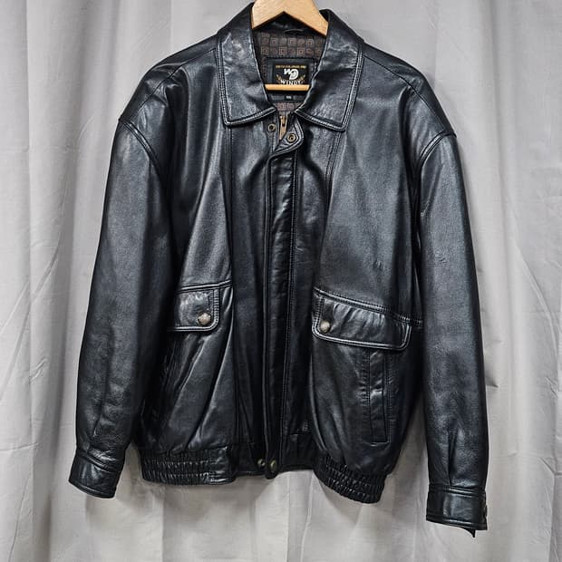 양가죽 봄버자켓