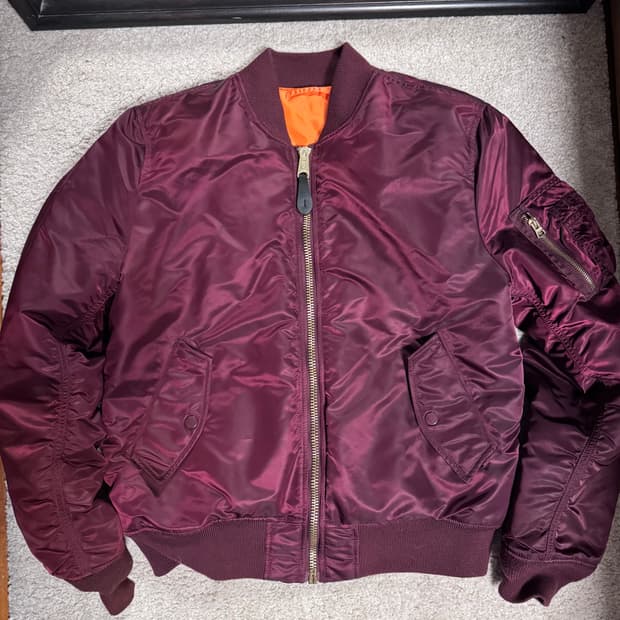 알파인더스트리 ma-1 슬림핏