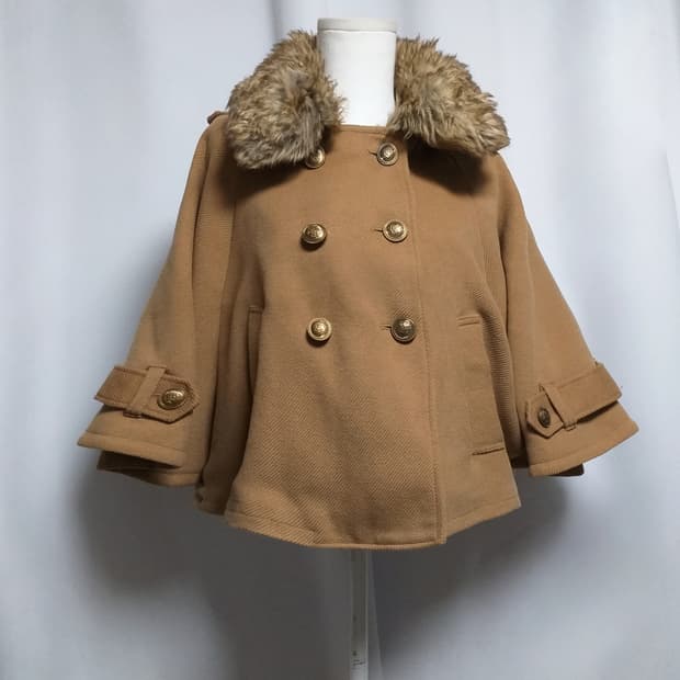 빈티지 망토 판초 케이프코트 y2k 오네라떼히메갸루 핀터깔 캐캐체 로리타