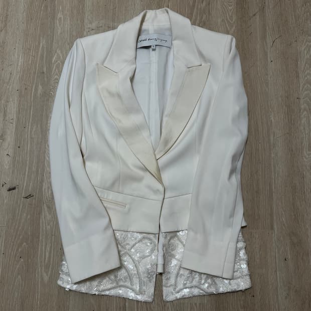 오브제 여성 턱시도 정장 자켓 0