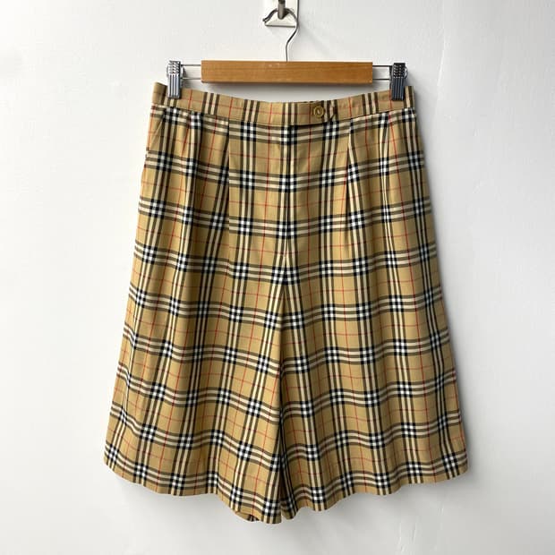 [M-L] 90s Burberrys 버버리 노바체크 하프 팬츠