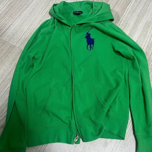 폴로 빈티지 후드집업