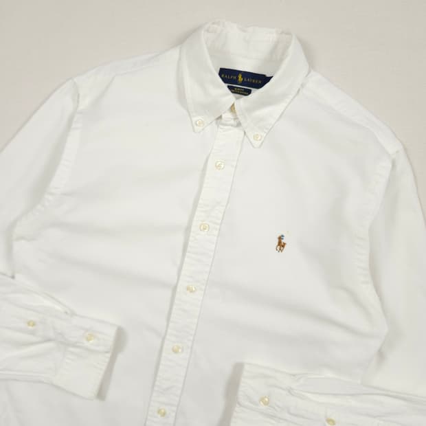 M(95) 폴로 랄프로렌 슬림핏 옥스포드 셔츠