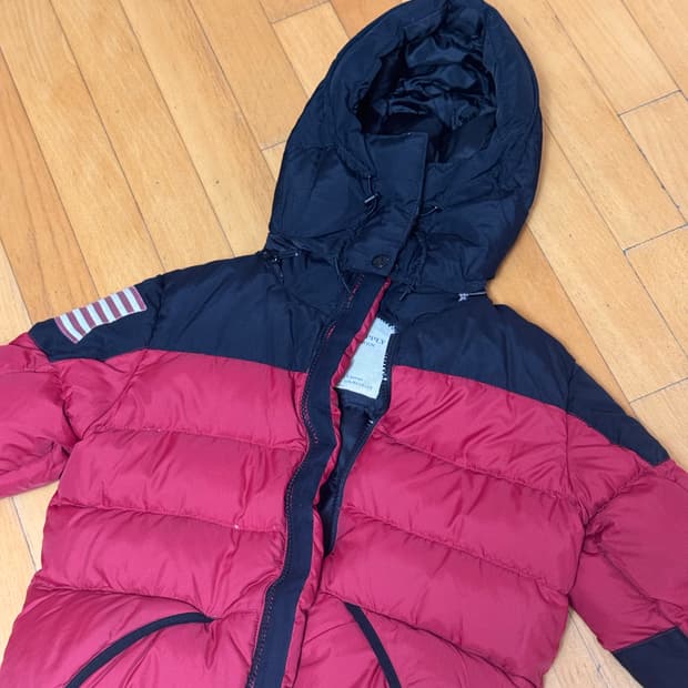 [정품] 랄프로렌 데님앤서플라이 패딩 레드