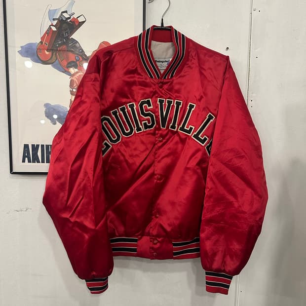 L)스윙스터 사틴 자켓made in usa 