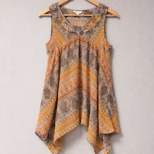 페이즐리 보호 슬리브리스