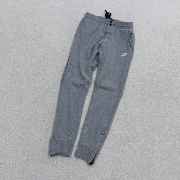 M 나이키 밑단 지퍼 트레이닝 조거 팬츠 0428E
