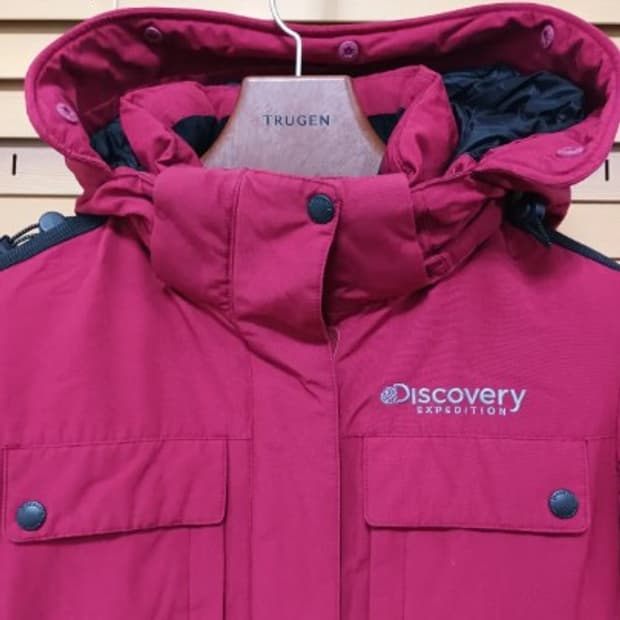 디스커버리 여성 헤비다운구스패딩 스키점퍼 95사이즈