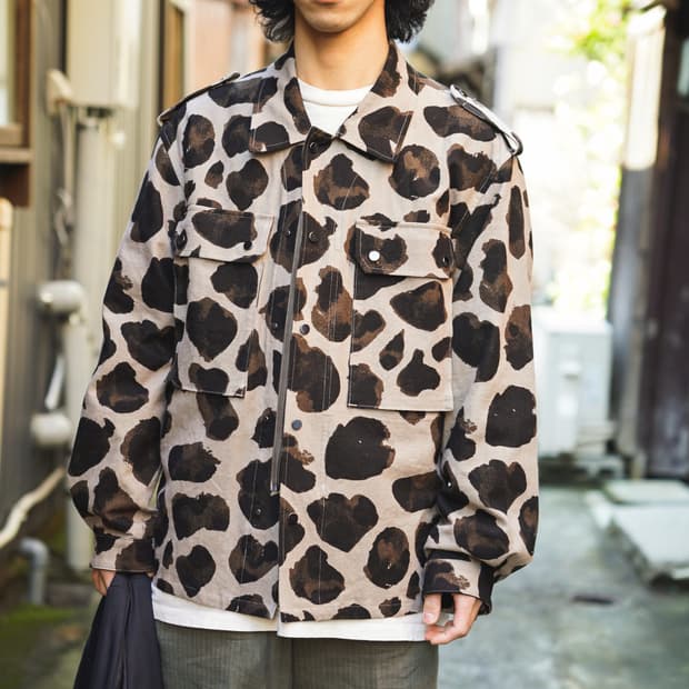 사스콰치패브릭스 레오파드 자켓