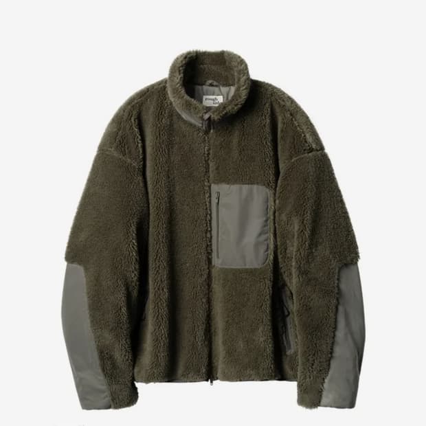 [구매 3사이즈] 러프사이드 후리스 플리스 자켓 올리브 삽니다