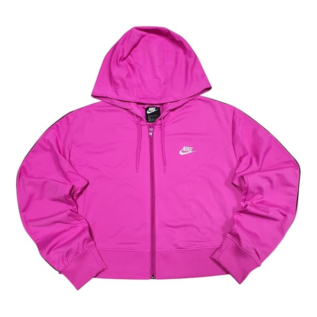 ✨ (바배) 나이키 핑크 크롭 후드 집업 