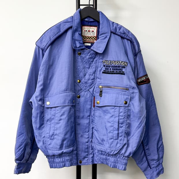 폴 포지션 90s 레이싱 나일론 자켓
