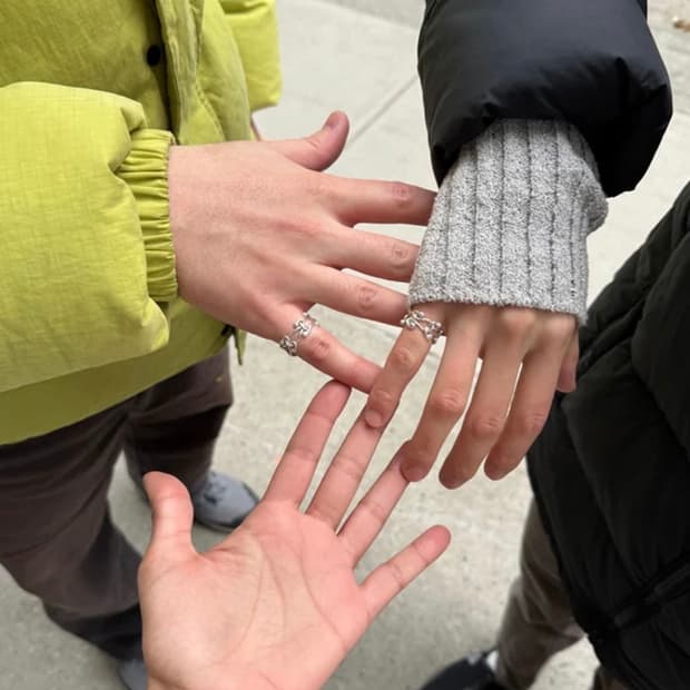 [구매 8, 9] vanya sundari link ring 스키니