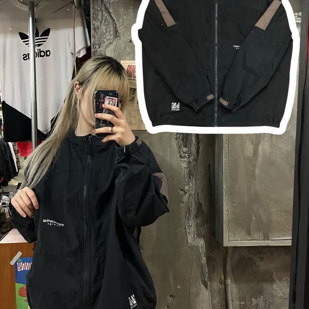 디스이즈네버댓 바람막이 블랙 M  #csz1337