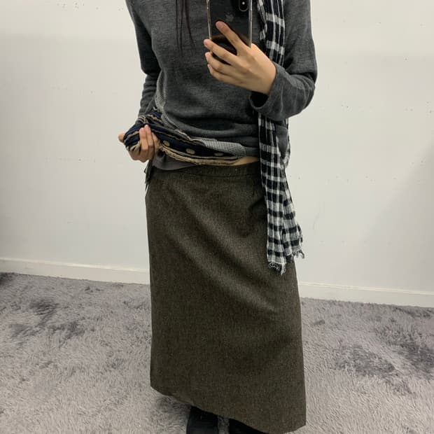 아네스베 셔링 롱스커트