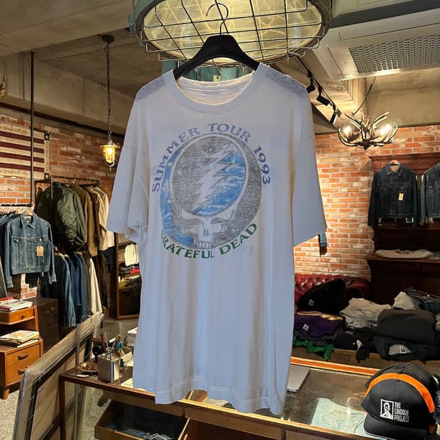 90s USA 빈티지 그래이트풀 데드 밴드티