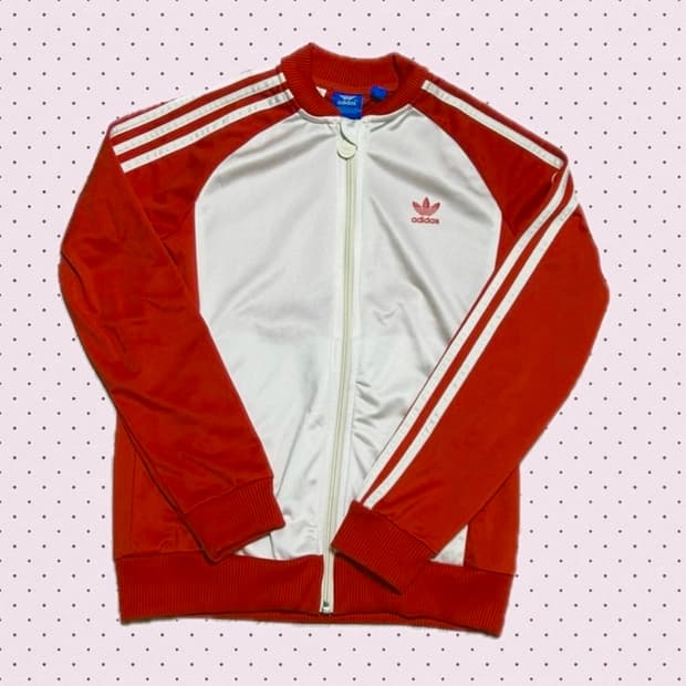 구 파이어버드 아디다스 져지 빨흰 빈티지