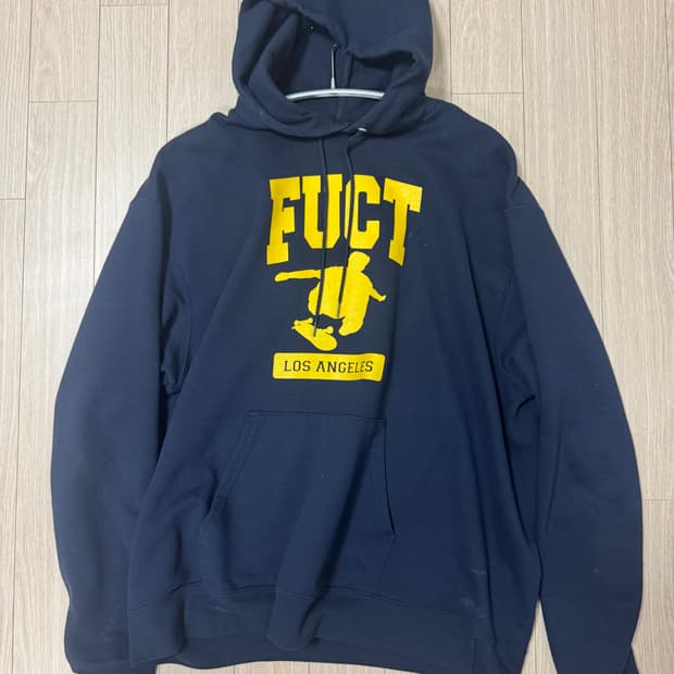 퍽트 FUCT 후드 네이비 XL 사이즈