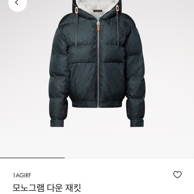 루이비통 25FW 시어링 모노그램 패딩 48