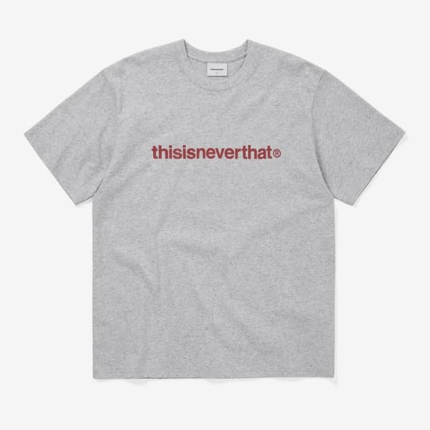 디스이즈네버댓 로고 반팔티