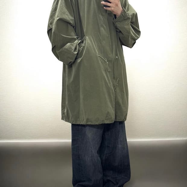 라퍼지스토어 카키 피쉬테일 자켓