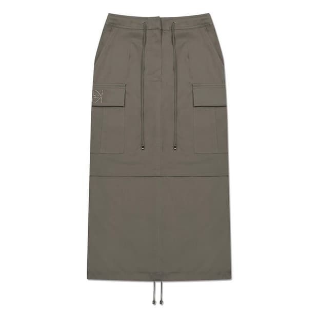기준 STRING CARGO SKIRT