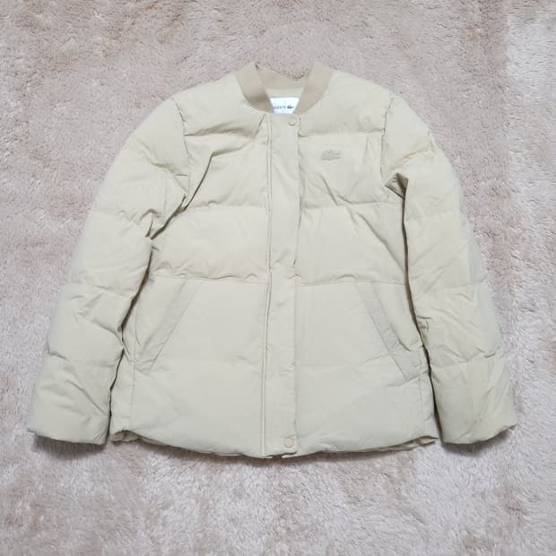 라코스테 여성 거위털 패딩 90 0110