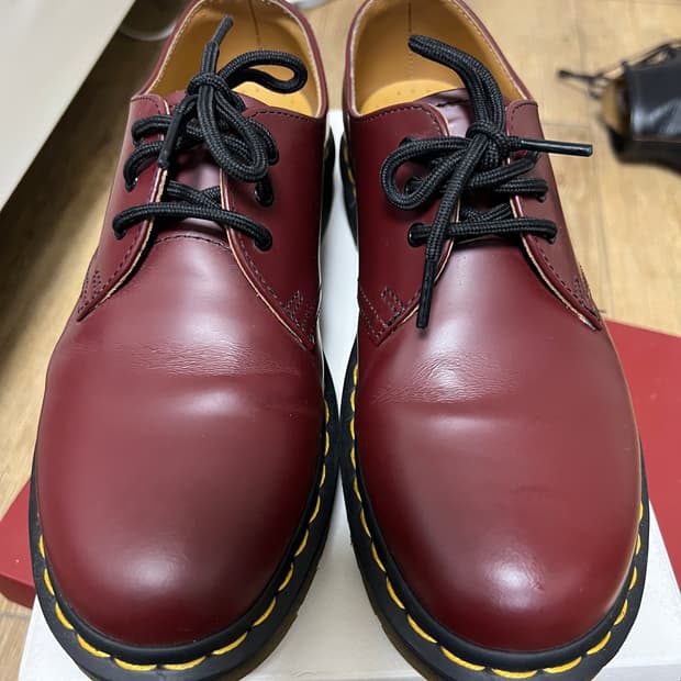 택포14) 닥터마틴 1461 3홀 체리레드 uk5 240