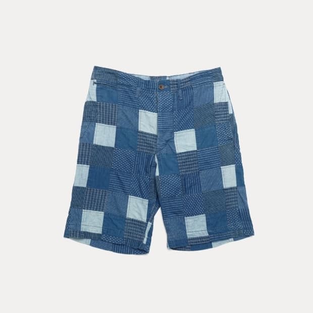 patchwork shorts