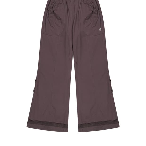 코이세이오 LACE COTTON PANTS RED BEAN