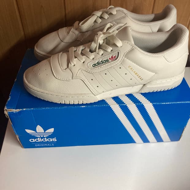 270 이지 칼라바사스 파워페이즈 og 화이트 초판 