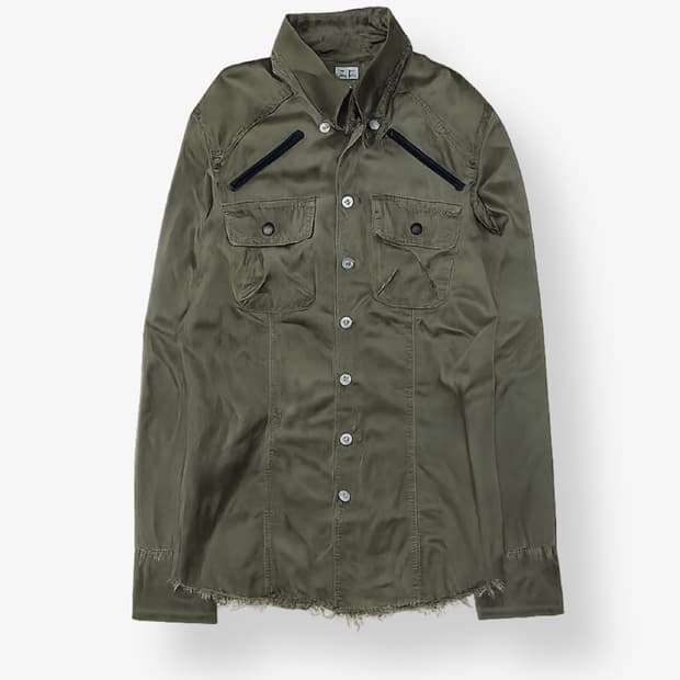 [1] L.G.B Distressed Cutoff Shirt