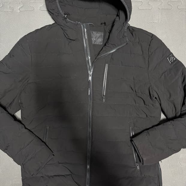 무스너클 22SS 푸퍼후디 경량패딩 XL