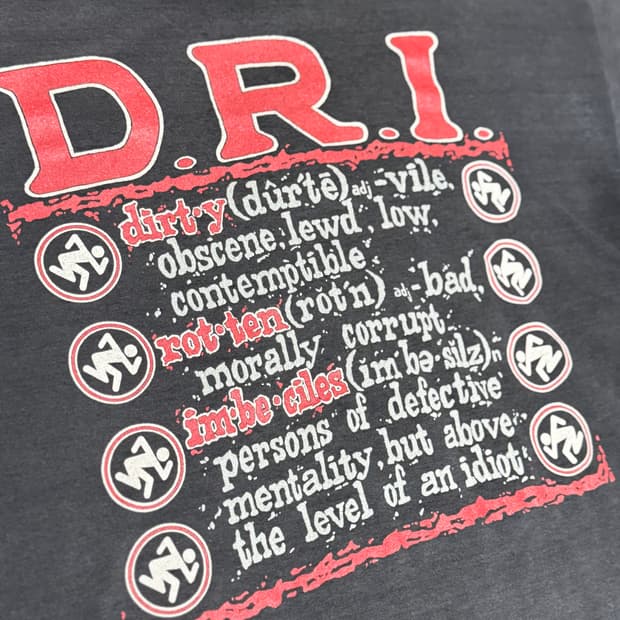 90’s D.R.I. definition t-shirt