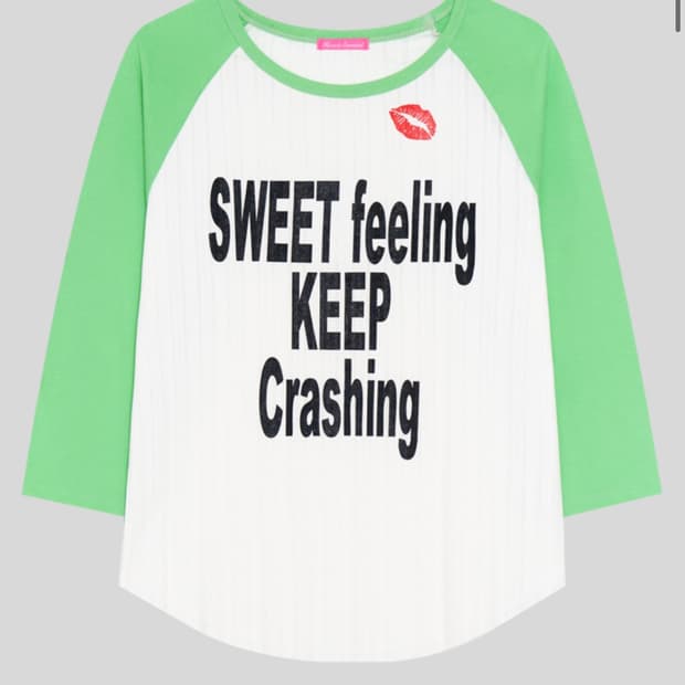 샵페어리 eyelet raglan t-shirt (white)