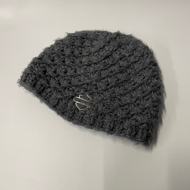 할리데이비슨 펀칭니트 비니