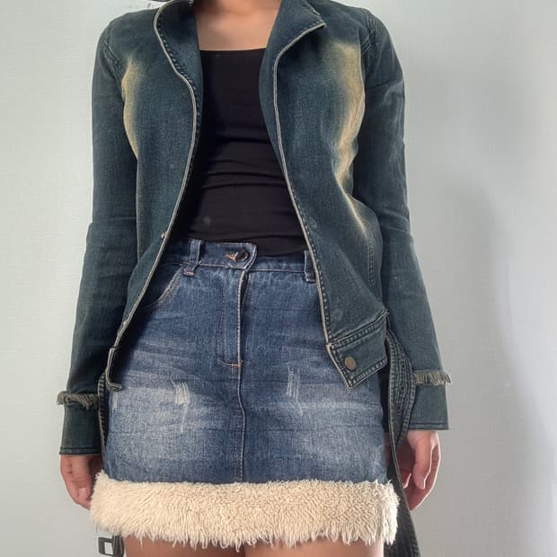 빈티지 데님 자켓