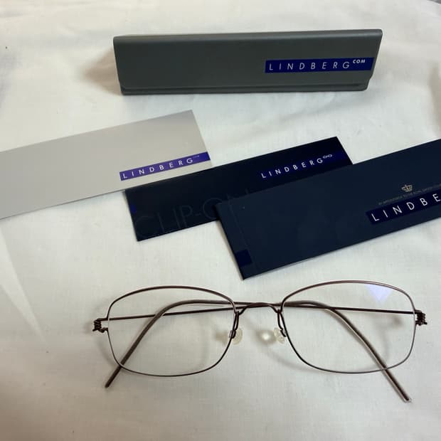 린드버그 존 53 안경 무광브라운 U12 새상품급